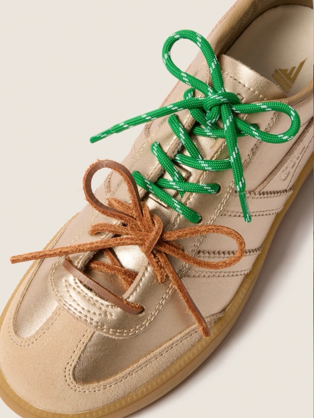 Evereve Green and Brown Laces